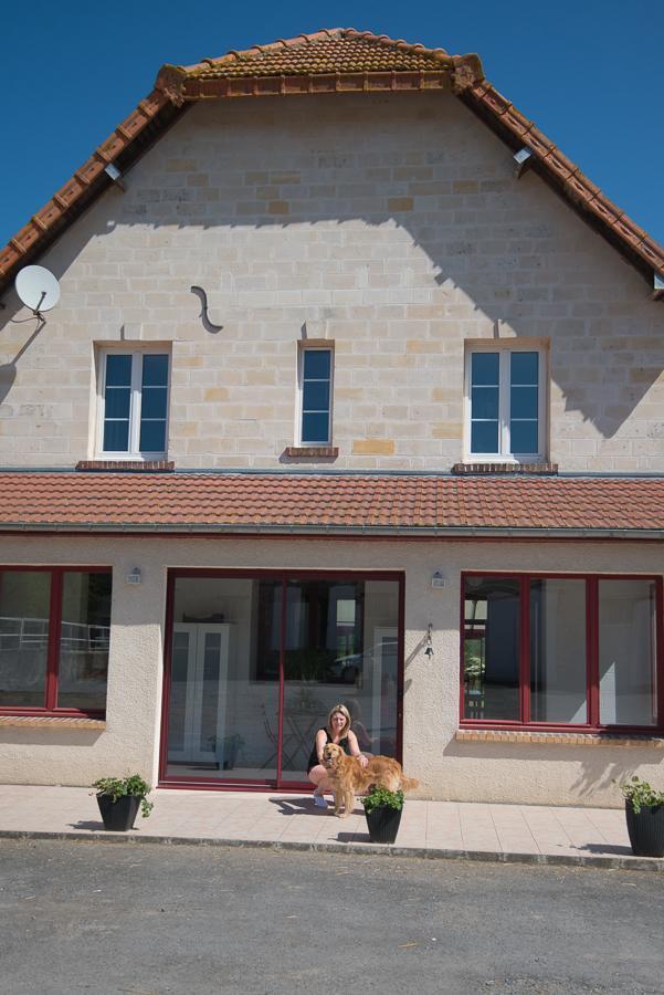 Villa Au Jardin Fleuri Vauxaillon Esterno foto
